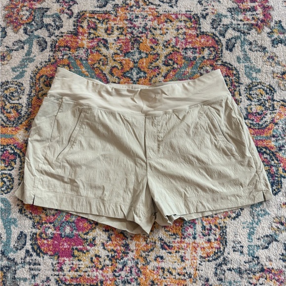 Athleta Tan Shorts - Picture 1 of 7